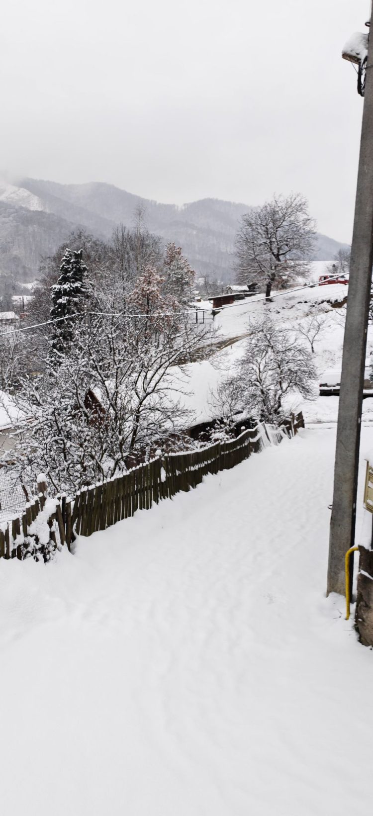 Deszăpezire „preferențială” în Baia Mare. Băimărenii au ieșit la lopată