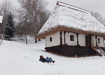 Bucuria iernii s-a întors în Satul de pe Deal