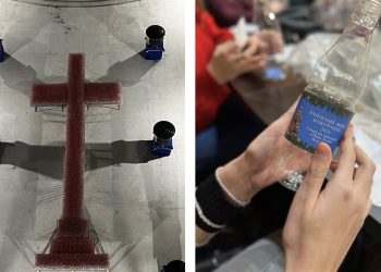 12.000 de sticle cu Aghiazmă Mare pregătite la Catedrala Episcopală, în Ajun de Bobotează