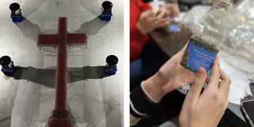 12.000 de sticle cu Aghiazmă Mare pregătite la Catedrala Episcopală, în Ajun de Bobotează