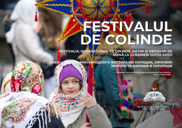 Duminică are loc Festivalul de Colinde, Datini și Obiceiuri de Iarnă la Ucraineni. Restricții de circulație la Sighetu Marmației