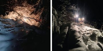 Misiune extrem de dificilă în Munții Maramureșului: un tânăr ucrainean, în pericol