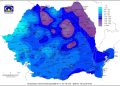 Dimineață geroasă în România. Temperaturile au coborât până la -21°C