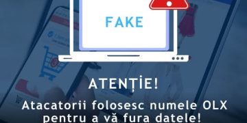 Atenție: atacatorii folosesc numele OLX Romania pentru a vă fura datele!