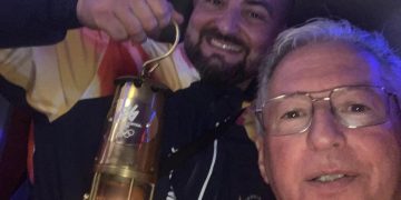 Borșa, pe traseul Flăcării Olimpice. Mihali Gheorghe a lui Vișovan face parte din caravana simbolică Roma-Milano