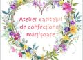 Creativitatea care dă speranță la Târgu Lăpuș. Atelier de confecționat mărțișoare pentru a susține terapia unui copil cu sindrom Down