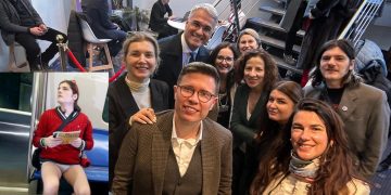 Surpriză la Davos. Bădiță, „protestatarul în chiloți”, alături de oficiali