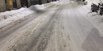 Foto: Prea puțin, prea târziu. Dezastru pe străzile din oraș