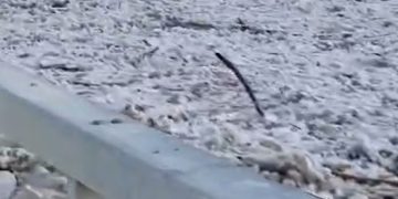 VIDEO: Pod de gheață pe Vaser!