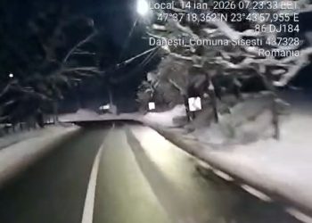 Iarna persistă în Maramureș. Ger dimineața, zăpadă de peste 70 cm la munte