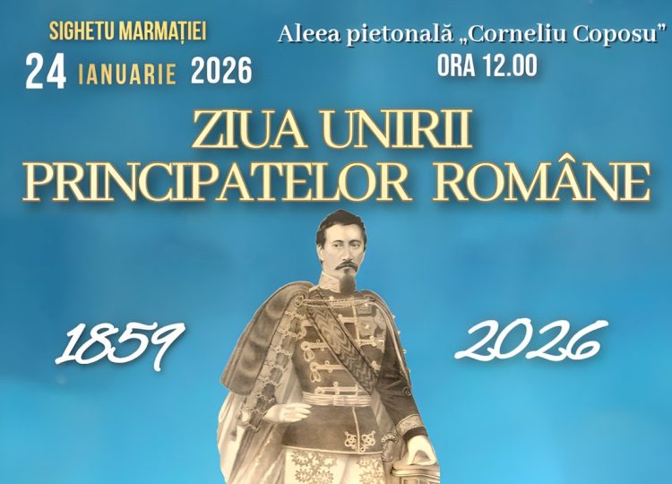 Sighetu Marmației marchează Ziua Unirii Principatelor Române