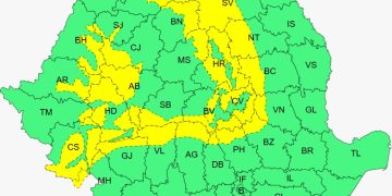 Vreme severă în Maramureș: ninsori, polei și rafale de vânt