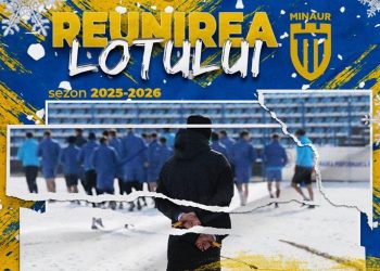 Fotbal. CS Minaur Baia Mare reia pregătirile pentru partea a doua a sezonului