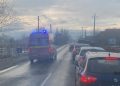 Carosabil alunecos, accident rutier la Săcălășeni