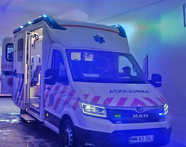 FOTO: Ambulanță de ultimă generație pentru Maramureș