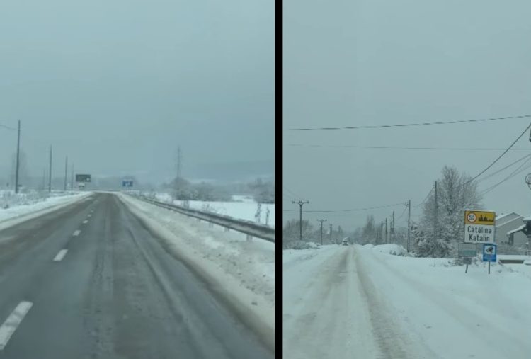 Diferențe de deszăpezire pe DJ 182 B. Situația a fost clarificată după discuția cu președintele CJ Maramureș, Gabriel Zetea