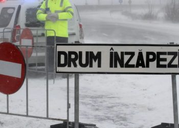 Traficul rutier a fost restricționat pentru autovehiculele cu masa mai mare de 7,5 tone pe DN 19