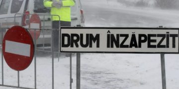 Traficul rutier a fost restricționat pentru autovehiculele cu masa mai mare de 7,5 tone pe DN 19