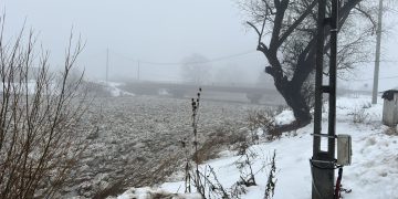 Pericol de inundații din cauza zăpoarelor. COD PORTOCALIU pe Lăpuș