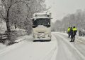 Trafic restricționat temporar în Pasul Șetref, din cauza condițiilor meteo. Circulația a fost reluată complet