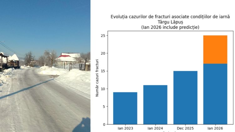 EDITORIAL: Gheața de sub pașii noștri și tăcerea de deasupra ei. Târgu Lăpuș