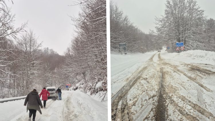 DN18B – Drum național abandonat la granița dintre județe. Maramureșul, lăsat sub nămeți! CU REPETIȚIE!