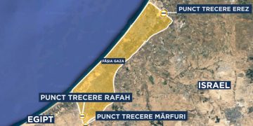 Israelul redeschide de la 1 februarie punctul de trecere Rafah, între Egipt şi Fâşia Gaza