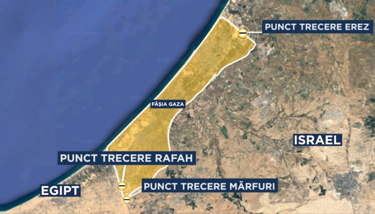 Israelul redeschide de la 1 februarie punctul de trecere Rafah, între Egipt şi Fâşia Gaza