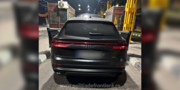 Autoturism în valoare de 50.000 de euro, căutat de către autoritățile din Italia, descoperit de polițiștii de frontieră români