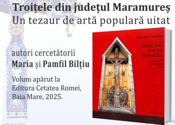 Lansare de carte la Biblioteca Județeană „Petre Dulfu”: „Troițele din județul Maramureș – Un tezaur de artă populară uitat”