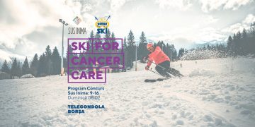 Eveniment sportiv și de conștientizare a cancerului, la Borșa: Ski4CancerCare Sus Inima