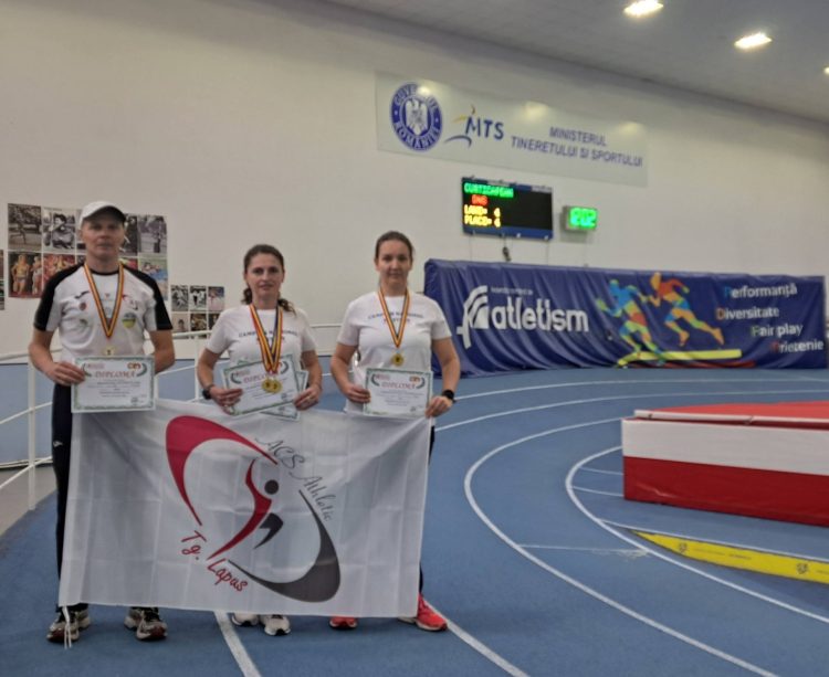 Rezultate remarcabile pentru atleții din Târgu Lăpuș la Campionatele Naționale Masters de Sală