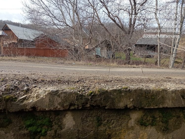 Intervenție de urgență la podețul din Slătioara: circulația va fi închisă temporar