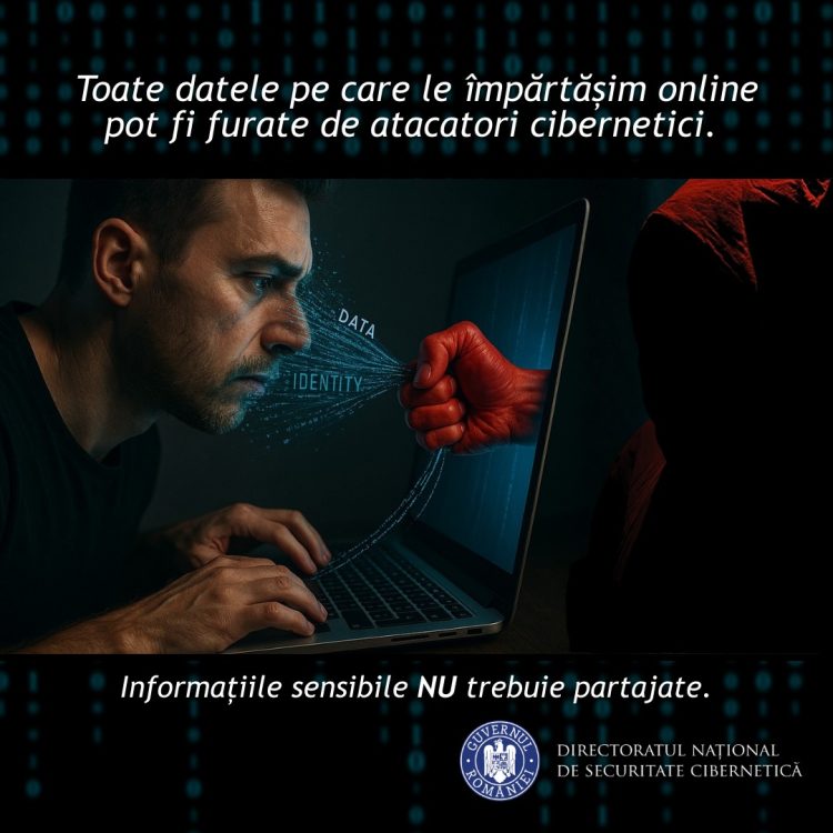 Avertisment privind expunerea excesivă în online: datele personale pot deveni o țintă pentru atacatori
