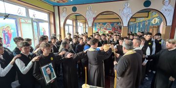 Parastas de 40 de zile pentru maestrul Iustin Podăreanu, la Seminarul Teologic din Baia Mare