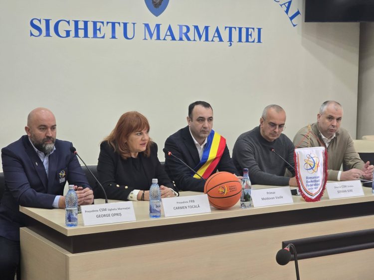 Sighetu Marmației, gazda turneului Final Four al Cupei României la baschet feminin, ediția 2025/2026
