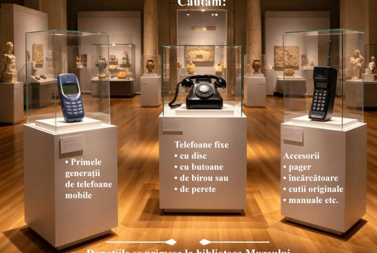 Muzeul Județean de Istorie Maramureș colecționează telefoane vechi pentru Istorie