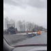 Baia Mare: coloană militară surprinsă în trafic în această după-amiază