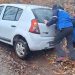 Intervenție a jandarmilor montani la Șuior. Șoferiță blocată pe drumul închis spre Cota 1000