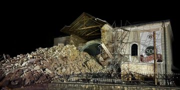 Turnul unei biserici reformate s-a prăbușit. Monument vechi de peste 500 de ani, devenit o ruină