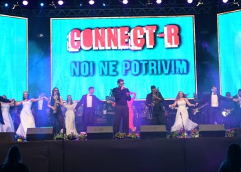 Sala Sporturilor, în picioare la „Noi ne potrivim”. Spectacol total cu Ansamblul Transilvania și Connect-R. GALERIE FOTO