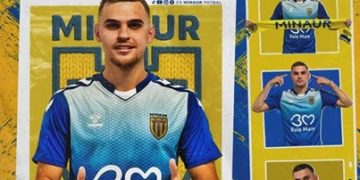 Fotbal. Alexandru Negrean, noul mijlocaș central al CS Minaur Baia Mare