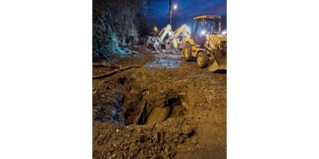 Societatea VITAL S.A. prelungește lucrările pentru remedierea avariei majore la conducta de transport apă potabilă Dn 800 mm din Baia Mare