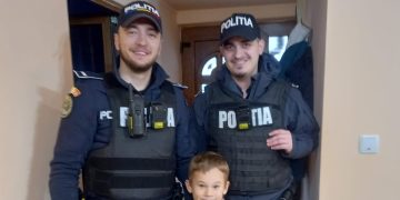 Visul lui Bogdan, împlinit de polițiștii din Târgu Lăpuș. La mulți ani!