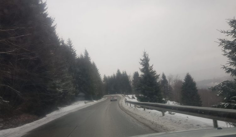 Ninge pe DJ109 F la Cavnic