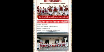 Ansamblul Folcloric „Ronișoara” își deschide porțile pentru noi membri: „Dansul ne unește, lumea ne iubește!”