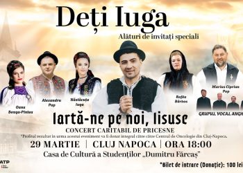 Concert caritabil de pricesne la Cluj-Napoca: „Iartă-ne pe noi, Iisuse”