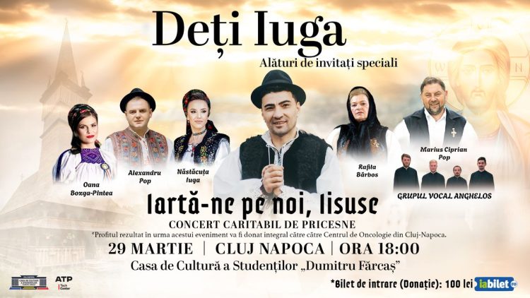 Concert caritabil de pricesne la Cluj-Napoca: „Iartă-ne pe noi, Iisuse”