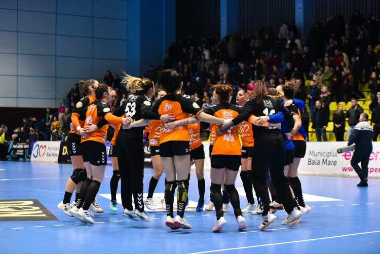 Handbal. Cupe europene. CS Minaur Baia Mare va juca sâmbătă cu Thuringer pentru un loc în sferturi