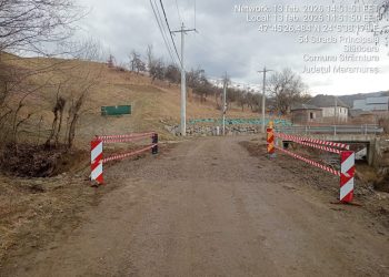 Circulația la podețul din Slătioara a fost reluată la ora 14.00!